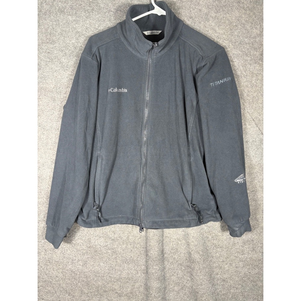 Columbia Titanium Omni Therm Stretch Fleece Jacket‎ Womens Medium Gray SSL7320